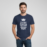always right statement tee